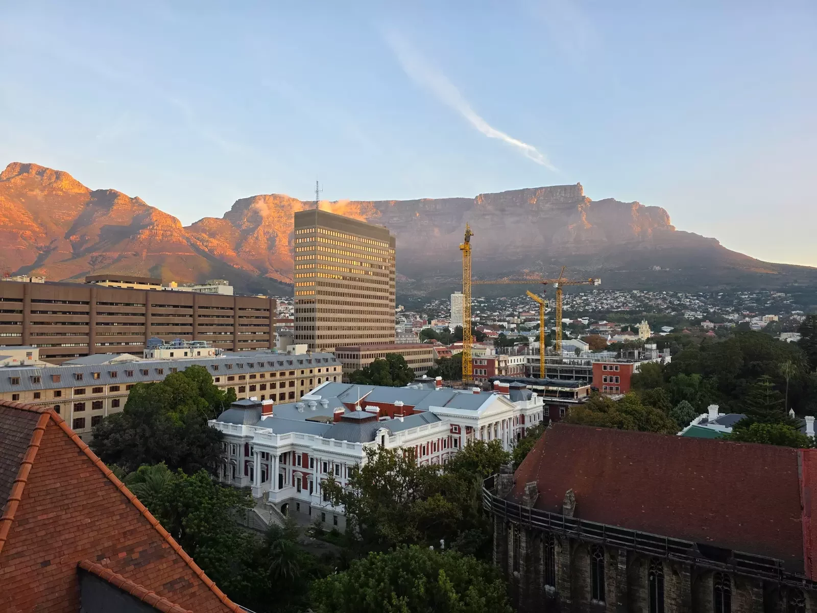 Vista desde el hotel Taj Cape Town