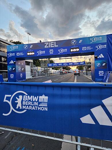 Meta del Maratón de Berlín
