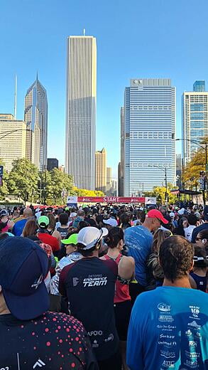 Start Line - Chicago Marathon