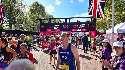 Meta del TCS London Marathon